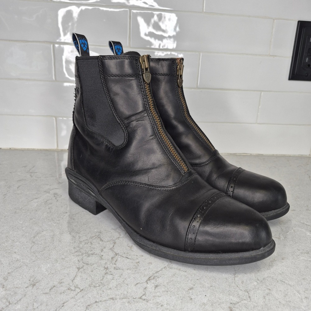 Ariat Devon Pro VX Paddock Riding Boots 11.5 D Black Men's
